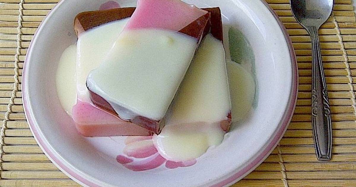  Resep  Puding Rasa  Es Doger Coklat   ala Rina Rumimper