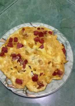 OmeLet telur sosis
