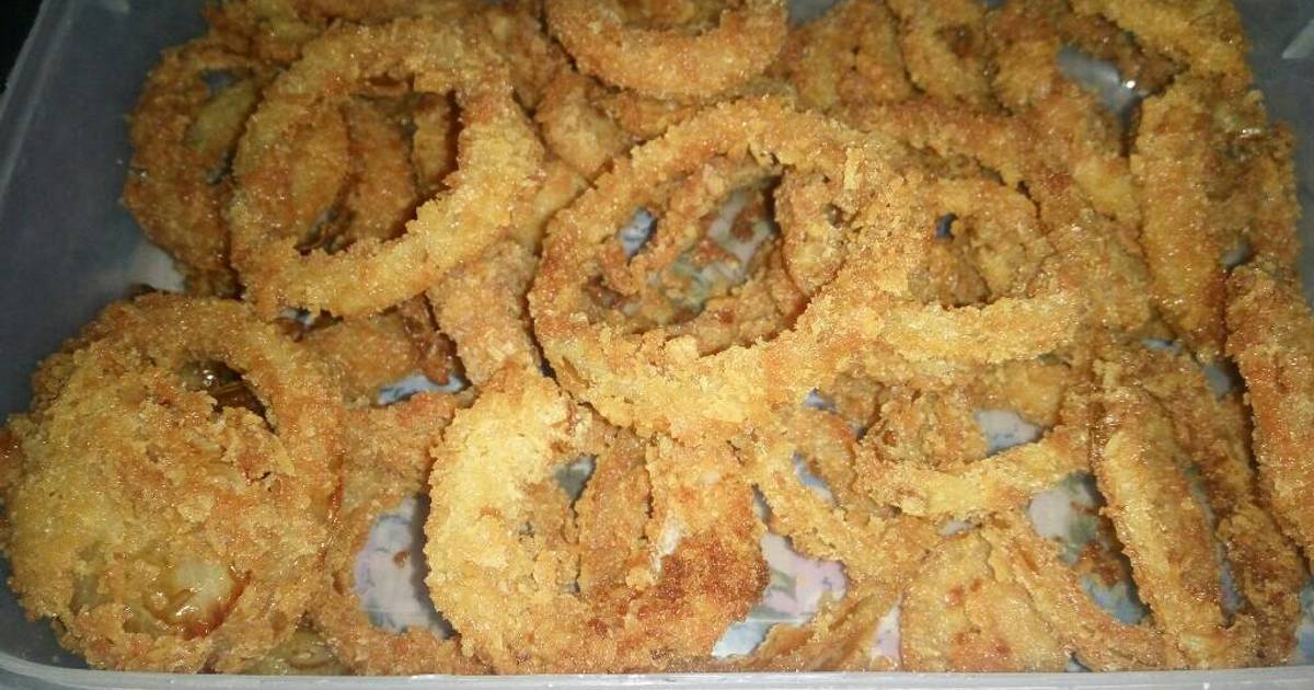  Resep  Onion Ring Crispy tahan  lama  oleh Indah Septi Cookpad