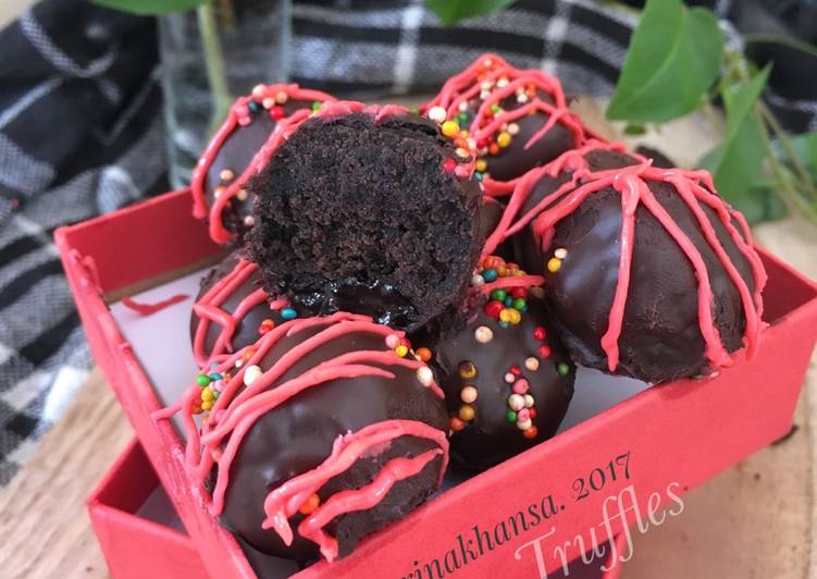 bahan dan cara membuat Oreo Truffles tanpa Cream Cheese