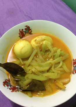 Sayur santan labu dan telur