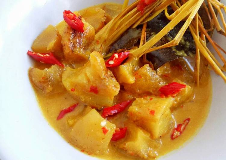 resep lengkap untuk Gulai kikil RM padang