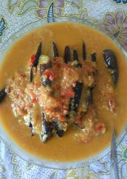 Terong santan pedas