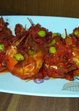 Udang petai balado