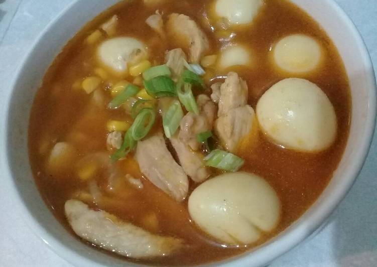 gambar untuk resep Asam Manis telur puyuh & fillet ayam