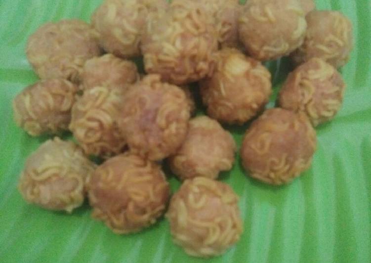 gambar untuk cara membuat BOLA TAHU RAMBUTAN kriuk