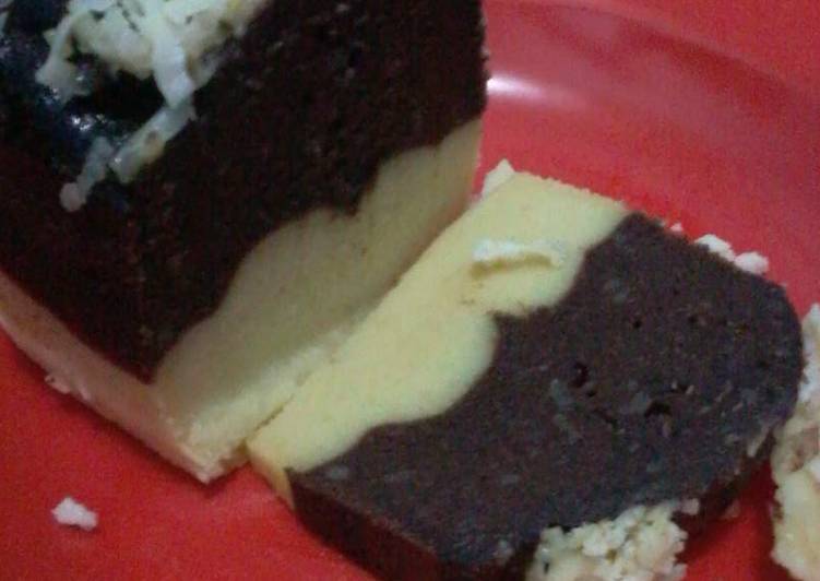 gambar untuk cara membuat Brownies Kentang Kukus