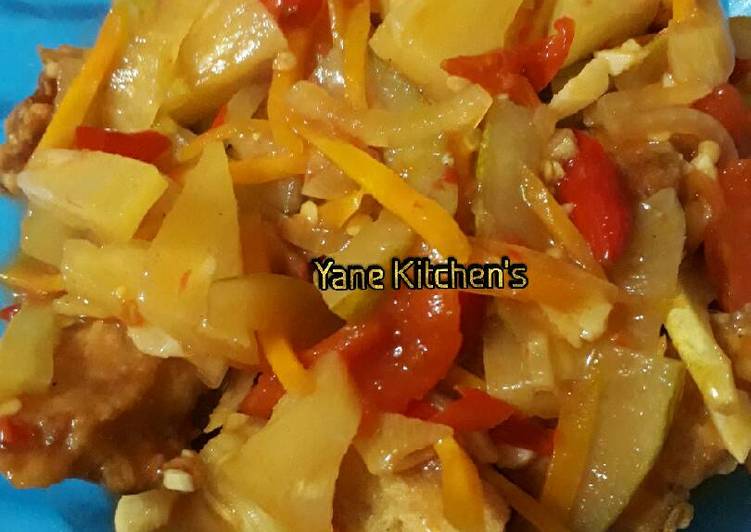 Resep Fillet Kakap Asam Manis Oleh Yane Kitchen's