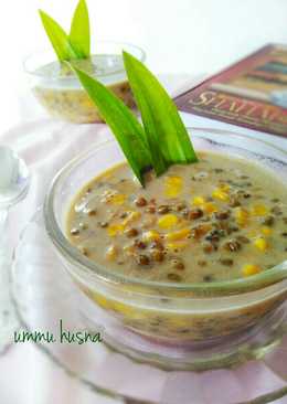 bubur kacang ijo jagung kesukaan