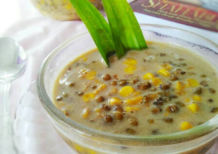 Resep bubur kacang ijo jagung kesukaan oleh Novi Ummu 