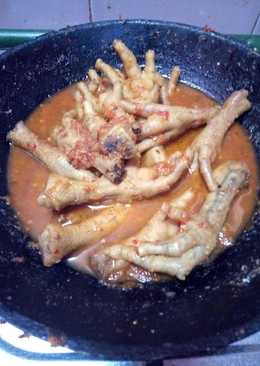 Ceker Kuah Setan Resep Sederhana