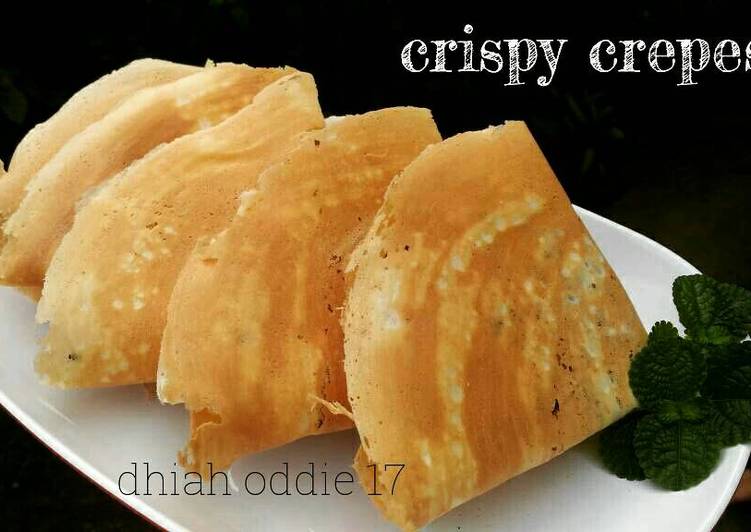 Resep Crispy crepes Dari Dhiah Oddie