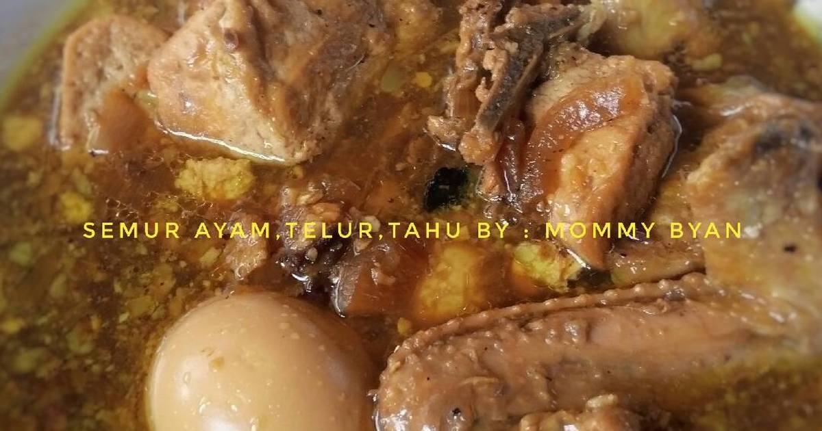 Semur ayam telur - 50 resep - Cookpad