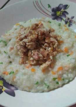 Bubur ayam sayur (simple banget)