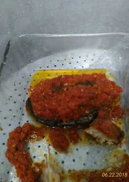 Ikan tenggiri steak cut disiram sambal tomat