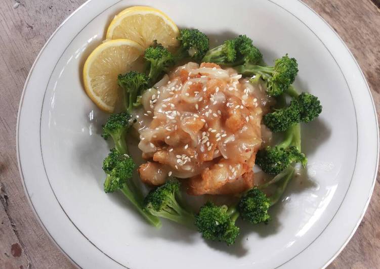 resep masakan Dory Saus Lemon