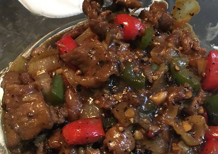 Resep Sapi lada hitam By dea saskia