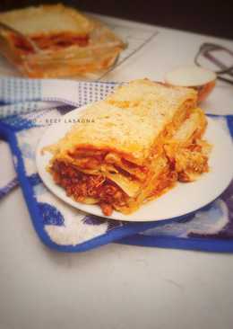 Beef lasagna #pr_pasta