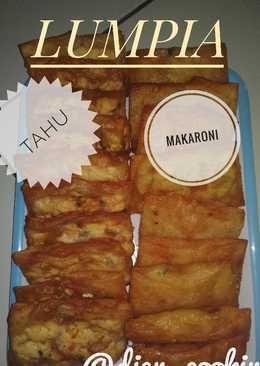 Lumpia tahu & Makaroni