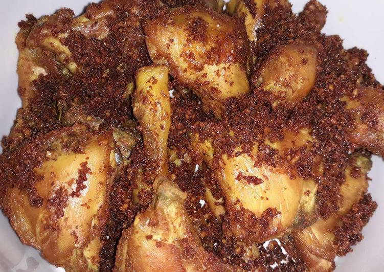 gambar untuk cara membuat Ayam Goreng Kuning