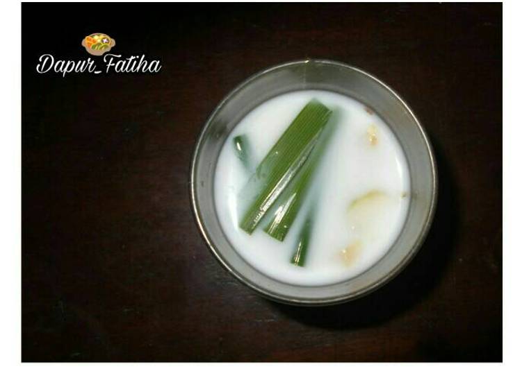 resep masakan Susu Pandan Jahe