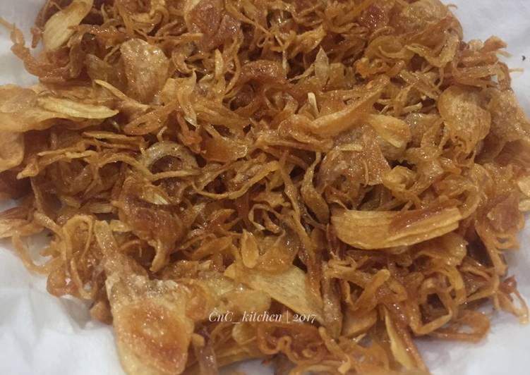 resep makanan Bawang goreng Crispy