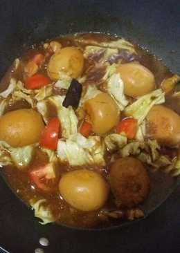 Tongseng Telur