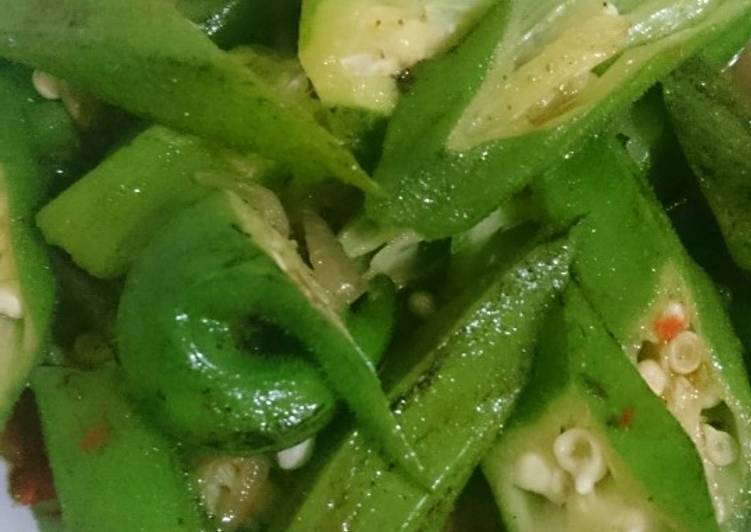 gambar untuk resep makanan Tumis Okra