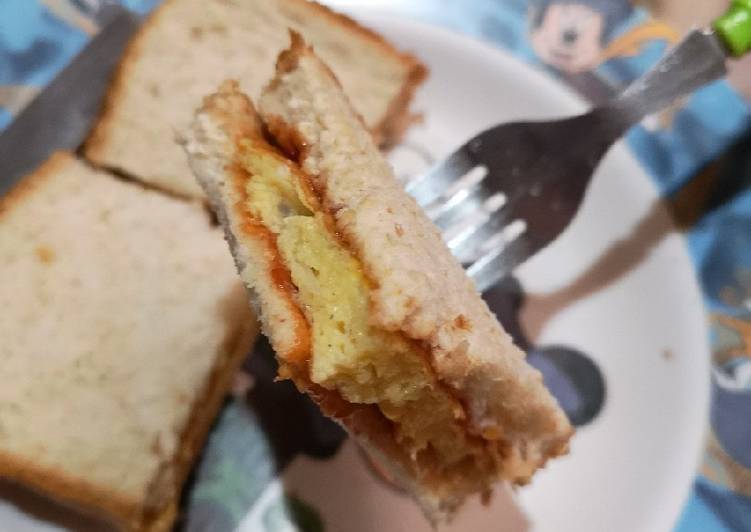 resep Sandwich dadar anak kost