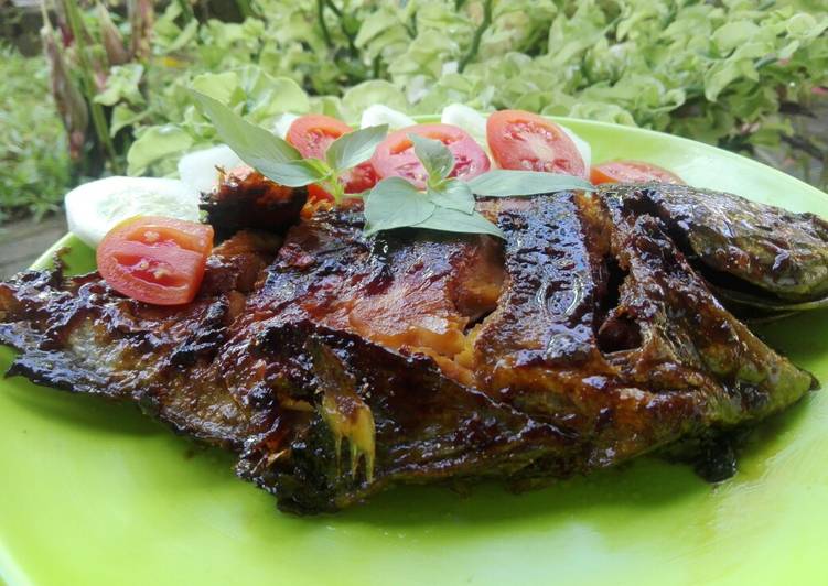 Resep Ikan Bawal Laut Bakar