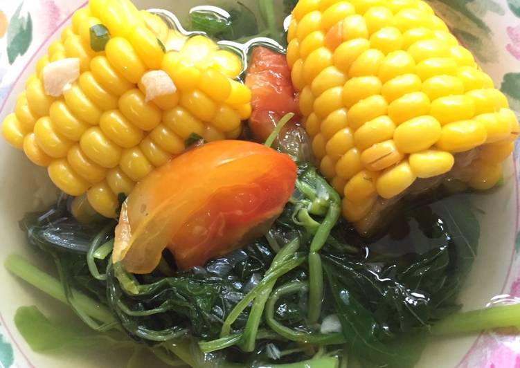 Resep Sayur Bayam Jagung Manis