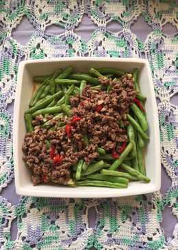 Buncis Daging Giling