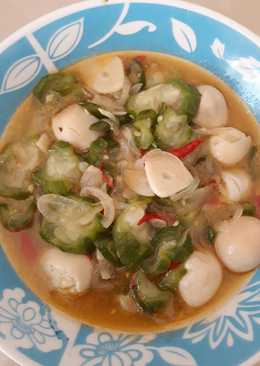 Oseng oyong telor puyuh