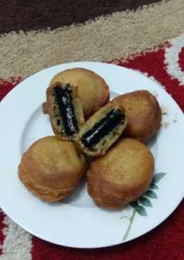 Roti Goreng Isi Oreo super mudah