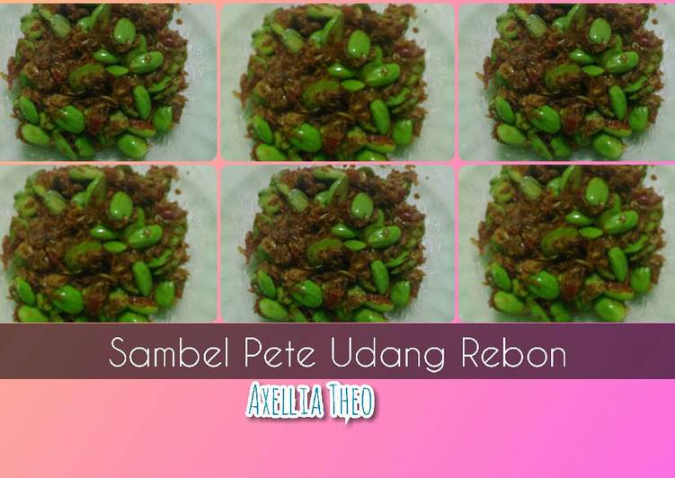 resep Sambel Pete Udang Rebon