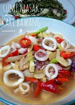 Cumi Masak Kari Bawang