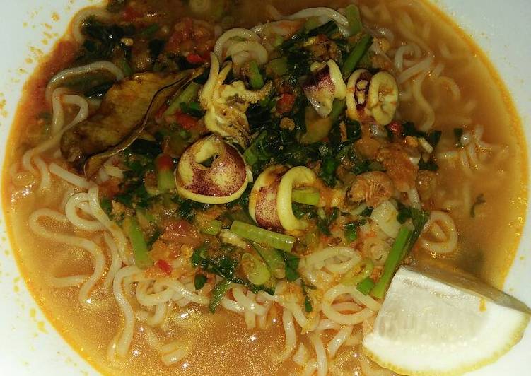 resep Mie kuah tomyam