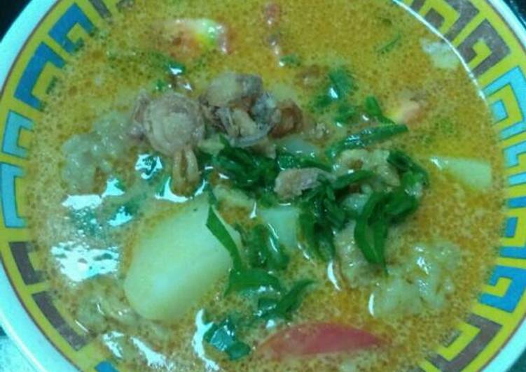 gambar untuk resep makanan Soto daging sapi kuah santan