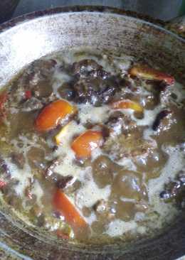 Tumis sapi saus teriyaki