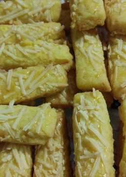 Kastengel Renyah / Eggless Kastengel