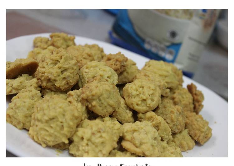 resep masakan Cookies Gandum (Oat Cookies)