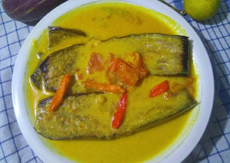 Pecak terong bakar