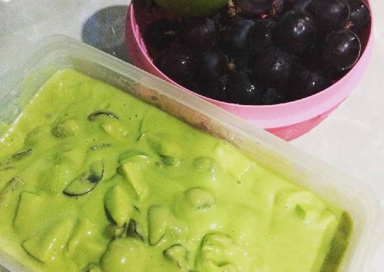 Resep Es buah alpukat - Rinda Halim