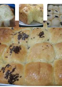 Sweet bread (with whipping cream) versi 2 telor