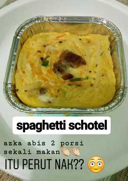 Spagetti schotel kurma