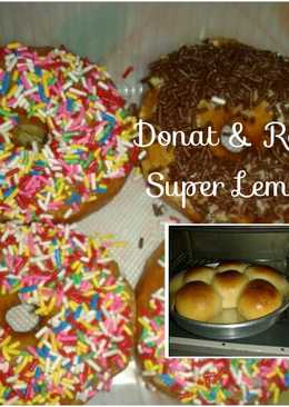 Adonan donat & Roti super lembut & empuk