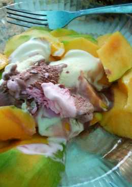 Eskrim dan mangga