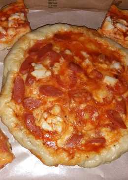 Pizza kukus sederhana