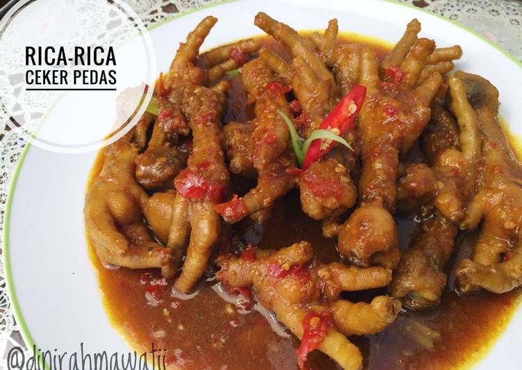 resep Rica-rica Ceker Pedas