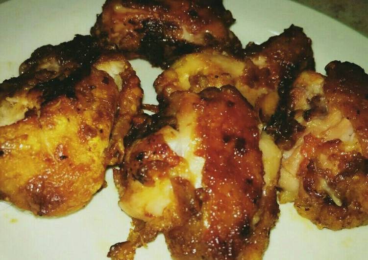 bahan dan cara membuat Ayam Panggang Saus BBQ